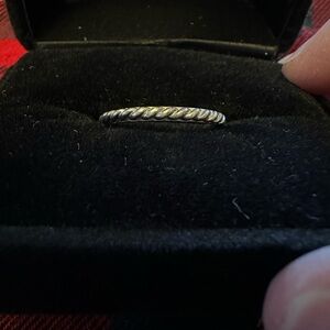 Sterling silver Twisted Band